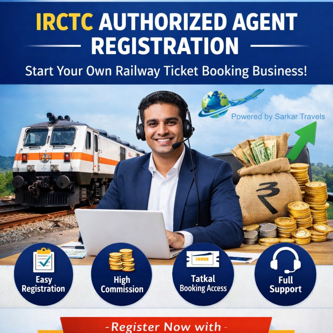 IRCTC Authorized Agent Registration