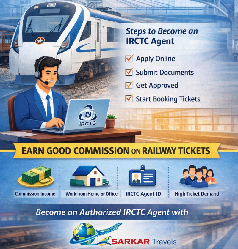 IRCTC Agent Registration Process